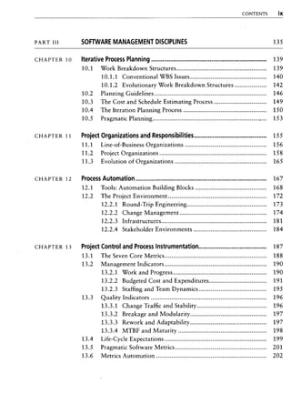 Libro software project management