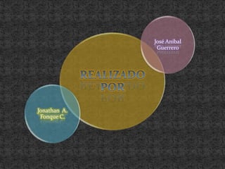 Jonathan A.
Fonque C.
José Aníbal
Guerrero
 