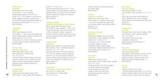 56 57
Librossorprendentes.LacolecciónMIMB1.MonumentalIdeasinMiniatureBooksdelaBNE
Cubierta de cartón duro forrada de papel blanco
con impresión digital
BNE ER/6456/71
Ina Kaur
Superficial Encryption II
[Bowling Green, Ohio: Ina Kaur, 2008]
Libro de artista (2 h.): grabado en madera; tondo,
115 mm diám. Dos planchas de madera, unidas
por una bisagra metálica. Ligeros toques de acrílico.
Ejemplar E.V. 3/5
BNE ER/6456/72
Yuko Kimura, Margaret
BABA Book
[Cleveland, Ohio: Margaret Yuko Kimura, 2008]
Libro de artista (1h. pleg.): aguafuerte, chine collé,
collage de hilo; 130 x 90 x 14 mm
Tira de papel de 129 x 1065 mm plegada
en acordeón y pegada a la cubierta
Son diferentes texturas de papel, pegados
y ensamblados; Collage de retales de tela de seda,
unidos al papel con hilos. Ejemplar 3/6 E.V.
BNE ER/6456/73
King, Landa
Stargazer
[Seguin, Texas: Landa King, 2008]
Libro de artista (2h. pleg.): impresión digital, cyanotipia;
104 x 130 x 13 mm
Dos tiras de papel de 102 x 580 mm plegadas
en acordeón y unidas cada dos pliegues
con hilo de algodón; Tinta negra y azul.
Cubierta de cartón duro forrada de tela
de algodón de color negro. Ejemplar 2/7
BNE ER/6456/74
Koh, Eunkang
Fractures of images
[Reno, Nevada: Eunkang Koh, 2008]
Libro de artista (4h. pleg.): aguafuerte; 107 x 112 x 17
mm
Cuatro hojas de papel blanco grueso plegadas en
cuatro y pegadas entre si en uno de los pliegues.
Cubierta de cartón duro forrada de tela de seda marrón.
Ejemplar 2/6
BNE ER/6456/75
Kvissberg, Asa
Sin Título
[Rimforsa/Enhorna, Suecia: Asa  Fia Kvissberg, 2008]
Libro de artista (1h. pleg.): aguafuerte, aguatinta;
100 x 134 x 26 mm
Hoja de papel recortado en los bordes
y estampado por ambas caras.
Cubierta de papel estampado. Ejemplar 1/7
BNE ER/6456/76
Kwong, Eva
Wrinting Air, Breathing Love
[Kent, Ohio: Eva Kwong, 2008]
Libro de artista (1h.pleg.):tinta negra;100 x 94 x 100 mm
Hoja de papel hecho a mano de 100 x 530 mm
plegado en acordeón. Cubierta compuesta de dos
planchas de cerámica esmaltada. Ejemplar 1/7
BNE ER/6456/77
Lee, Eun
Chapter 6
[Savannah, Georgia: Eun Lee, 2008]
1 caja: ramas, papel de seda, metal; 84 x 74 x 34 mm
Ramas de madera montadas en forma de nido con llave
de metal en el fondo. Caja de cartón duro, forrada de
Houser, Darren
Illuminatus
[DeKalb, Illinois: Darren Houser, 2008]
Libro de artista (1 h. pleg., 6 estampas):
Impresión digital, aguafuerte; 95 x105x10 mm
Hoja de 135 x 715 mm, rasgada en un lado de forma
irregular y plegada en acordeón. Cubierta de cartón
duro forrada de tela granate, insertadas en ambas caras
dos planchas de cobre grabadas (317 x 317 mm)
BNE ER/6456/65
Jalil, Rabeya
Tag Rolls
[Clifton, Karachi: Rabeya Jalil, 2008]
Libro de artista (1 h., pleg.): técnica mixta: collage, gasa,
recortes de papel impreso, pespuntes y bordado, lámina
dorada, acetato; 95 x 105 x 10 mm
Tira de papel de 25 x 6.000 mm, enrollada y sujeta por
un cordón de seda. Guardada en caja de cartón duro
BNE ER/6456/66
Jauregui, Mikel
Instantes: Poesía visual
[Bilbao, España: Mikel Jauregui, 2008]
Libro de artista (26 h.): impresión digital;
130 x 102 x 21 mm
En bolsas de plástico cada dos estampas, trece fundas
unidas por un pespunte cosido a máquina por el lado
superior e inferior, el conjunto plegado en acordeón.
Guardada en caja de metacrilato. Ejemplar 4/8
BNE ER/6456/67
Jennings, Maggie
Headless Victory
[Londres, Reino Unido: Maggie Jennings, 2008]
Libro de artista (1 h. pleg.): grabado sobre fotopolímero,
gofrado; 115 x 140 x 81 mm
Una hoja de papel blanco grueso de 200 x 770 mm
irregular, plegada en acordeón y pegada a la cubierta de
papel blanco grueso, con el título y nombre de la autora
gofrado en ambas caras; Grabado sobre plancha de
polímero. Ejemplar 1/8
BNE ER/6456/68
Sarojini Jha Johnson
Threatened and Endangered. Creature Charms
[Muncie, Indiana: Sarojini Jha Johnson, 2008]
Libro de artista (1 h. pleg.): aguafuerte; 113 x 90 x 22 mm
Una hoja de papel hecho a mano de color gris de 100
x 1296 mm, plegada en acordeón y pegada a la
cubierta de cartón duro forrada de papel hecho a mano,
con lomo de tela de seda color granate; Ejemplar 2/12
BNE ER/6456/69
Johnson, David
Piggishness
[Muncie, Indiana: Amelia Press: David Johnson, 2008]
Libro de artista (1 h. pleg., 12 estampas): aguafuerte,
chine collé; 135 x 114 x 10 mm
Una hoja de papel hecho a mano de color blanco de
126 x 1296 mm, plegada en acordeón; Huella de la
plancha (67 x 67 mm) en las estampa. Cubierta de
cartón duro forrada de papel de aguas, con lomo de tela
de color negro. Ejemplar 4/20. Papel BFK Rives con
filigrana. Ejemplar 1/7
BNE ER/6456/70
Jonke, Eric D.
Transcendence and Usefulness: Edition 2
[Akron, Ohio: Eric D. Jonke, 2008]
Libro de artista (50 h.): Impresión digital;
120 x 104 x 15 mm
 