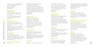 64 65
Librossorprendentes.LacolecciónMIMB1.MonumentalIdeasinMiniatureBooksdelaBNE
Libro de artista (1 h.): serigrafía, collage;
127 x 1273 mm (140 x 115 x 22 mm, pleg.)
Plegado en acordeón, algunos pliegues recortados,
collage de alambre de espino; Caja-cubierta
de cartón duro forrado de papel de color negro
con cintas de raso como cierre.
Ejemplar 3/12
BNE ER/6456/128
Stukofski, Cassondra
Manufactured Lust
[Buenos Aires, Argentina: Liana Strasberg, 2008]
Libro de artista (1 h. pleg.): aguafuerte;
60 x 550 mm (85x 112 x 65 mm caja)
Tira de acetato estampada y plegada en acordeón;
Papel recortado, con estampación al aguafuerte y
pegado al acetato en los pliegues. Plancha de cobre.
Guardado en caja de cartón duro, forrada de papel color
crema. Ejemplar 2/6
BNE ER/6456/129
Thomas, Donna
Two Sisters
[Santa Cruz, California: Peter  Donna Thomas, 1986]
Libro de artista (12 h.): linografía, tipografía;
78 x 55 x 7 mm
Linograbados originales de Donna Thomas; Peter y
Tanya Thomas escribieron el cuento. Encuadernación
artesanal. Ejemplar 65
BNE ER/6456/130
Tourtilotte, William
Ray
[South Bend, Indiana: Willian Tourtilotte, 2008]
Libro de artista (1 h. pleg.): impresión digital;
100 x 1220 mm (100 x 80 x 5 mm pleg.)
Impresión digital obtenida a partir de dibujos originales
escaneados; Cubierta de cartulina negra; Papel plegado
en acordeón y pegado a la cubierta; Encuadernación
realizada a mano. Ejemplar 4
BNE ER/6456/131
Vincent, Susan
A Promise
[Lakewood, Ohio: Susan Vincent, 2009]
Libro de artista (1 h. pleg): xilografía, tipografía;
40 x 466 mm (40 x 46 x 6 mm, pleg.). Plegado en
acordeón. Encuadernación artesanal. Ejemplar 5/12
BNE ER/6456/132.
Voss, Laila
A Book for Contempling Parallel Universes,
Extra Dimensions, and String Theory
[Cleveland, Ohio: Laila Voss, 2009]
Libro de artista: tempera, tinta; 114 x 127 x 25 mm
Cubierta de cartulina negra recortada y perforada
Pegada a la cubierta una tira de papel hecho a mano
de color negro, plegado en acordeón, y pintado con
tempera por una cara
BNE ER/6456/133
Walker, Kris
Separation
[Cleveland, Ohio: Kris Walker, 2009]
Libro de artista (3. h. pleg.): impresión digital;
50 x 500 mm (50 x 80 x 30 mm, pleg.)
Tres hojas de papel vegetal plegadas en acordeón
con secuencia de fotografías familiares e impresión
digital de texto manuscrito. Cubierta de cartón duro
con impresión digital y goma elástica gruesa
como cierre
BNE ER/6456/134
Libro de artista (1 h. pleg.): xilografía, aguafuerte,
punta seca, impresión digital; 382 x 630 mm
(83 x 130 x 15 mm, pleg.).
Papel Rives con filigrana
BNE ER/6456/121
Simmons, Shawn K.
One and three books
[Silver Lake, Ohio: Sham K. Simmons, 2008]
Libro de artista (6 h. pleg.): impresión digital;
54 x 54 x 10 mm
Seis hojas de papel plegadas y ensambladas.
Cubierta de cartón duro forrado de tela roja
BNE ER/6456/122
Sokso, Jillian
As a Woman I want No Country
[Houghton, Nueva York: Jillian Sokso, 2009]
Libro de artista: serigrafía, gofrado, impresión digital;
80 mm, diám.
Hojas de papel recortadas en tondó y unidas con
pespunte de hilo grueso negro; Cubierta de papel
grueso blanco con gofrado y cinta de seda negra con
impresión en tinta plateada, como cierre
BNE ER/6456/123
Soppeland, Mark
Strange Journey
[Akron, Ohio: Mark Soppeland, 2009]
Libro de artista (8 h: impresión digital; 120 x 95 x 5 mm
16 páginas con fotografía digital en color. Encuadernación
artesanal con espiral metálica y cubierta de acetato
BNE ER/6456/124
Bezerra de Souza, Bethânia Barbosa
Desasosiego
[Granada, España: Finaestampa Editora: Bethania
Barbosa Bezerra de Souza, 2008]
Libro de artista (1 h. pleg.): grabado en hueco;
96 x 1000 mm (105 x 105 x 10 mm, pleg.) Plancha
de fotopolímero; Cubierta de cartón forrada de tela de
algodón negro y cartulina gris, con cintas de raso negro
como cierre. Papel plegado en acordeón y pegado a la
cubierta por el lado izquierdo. Ejemplar 5/6. Papel Rosa
Espina de Fabriano
BNE ER/6456/125
Stewart, Denise E.
As A Pilgrim / Not a Tourist
[Beachwoodm, Ohio: Denise E. Stewart
(Cleveland, Ohio): Zygote Press, 2008]
Libro de artista (1 h. pleg.): aguafuerte;
350 x 480 mm, irreg. (87 x 125 x 10 mm)
Estampación realizada sobre bolsas de té usadas
y cosidas entre sí. Sello en tinta azul del taller de
estampación en el verso. Plegado en acordeón y
guardado en bolsa de tela
BNE ER/6456/126
Stewart, Catherine M.
Natural Affinities
[Vancouver, Canada: Catherine M. Stewart, 2009]
Libro de artista (7 h.): grabado sobre fotopolímero,
tipografía; 120 x 80 x 10 mm
Fotograbados estampados sobre papel japonés Gampi.
Cubierta de cartulina gris, con formato de carpeta con
solapas y cintas de seda como cierre. Ejemplar 3/15
BNE ER/6456/127
Strasberg, Liana
Wounds
[Buenos Aires, Argentina: Liana Strasberg, 2008]
 