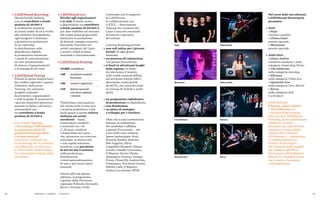 44 45
★ LAZIOSound Recording
Questo bando sostiene
con un contributo a fondo
perduto di 10.000 €
le produzioni musicali
di artisti under 35 ed è rivolto
alle etichette discografiche:
ogni progetto è chiamato
a garantire la produzione
di un videoclip,
la distribuzione sulle
piattaforme digitali,
la promozione attraverso
i canali di comunicazione,
un tour promozionale
di almeno 3 appuntamenti
e la stampa di cd/vinili.
★ LAZIOSound Touring
Portare la nuova musica fuori
dai confini regionali: è questo
l’obiettivo dell’azione
Touring, che seleziona
progetti realizzati
da promoter, organizzatori
e club in grado di promuovere
i giovani musicisti attraverso
tournée in Italia o all’estero,
sostenendoli con
un contributo a fondo
perduto di 10.000 €.
↑ Con i bandi Touring
e Recording, LAZIOSound
ha sostenuto più di 30
produzioni discografiche
e format musicali
innovativi, realizzati sia
in streaming che in presenza,
contribuendo a tenere vivo
il ricco tessuto della musica
live, duramente colpito dalla
pandemia.
★ LAZIOSound Live
Rivolto agli organizzatori
e ai club, il bando mette
a disposizione un contributo
a fondo perduto di 20.000 €
per dare visibilità sul mercato
alle realtà musicali giovanili
attraverso la produzione
di festival, rassegne concerti,
favorendo l’incontro tra
artisti emergenti del Lazio
e artisti o band di fama
nazionale o internazionale.
★ LAZIOSound Scouting
+5.000 candidature
+35 produzioni musicali
		 finanziate
+30 concerti organizzati
+10 festival nazionali
		 che hanno ospitato
		 i vincitori
Trasformare una passione
alle prime armi in una vera
e propria professione è più
facile grazie a questa misura
dedicata ad artisti
esordienti – band,
compositori, cantanti
e musicisti tra i 14
e i 35 anni, residenti
o domiciliati nel Lazio –
che, attraverso un concorso
articolato in diverse fasi
e una rapida selezione,
accedono a un pacchetto
di servizi che li sostiene
nella produzione,
distribuzione
e internazionalizzazione
di una o più nuove opere
musicali.
Giunto alla sua quarta
edizione, il programma
è gestito dalla Direzione
regionale Politiche Giovanili,
Sport e Servizio Civile
Universale con il supporto
di LAZIOCrea,
in collaborazione con
il ATCL – Associazione
Teatrale fra i Comuni del
Lazio e una rete nazionale
di festival e operatori
del settore.
L’azione Scouting prevede:
→ una call online per i giovani
artisti, di ogni genere
musicale;
→ un processo di valutazione
con giurati d’eccezione;
→ 6 finali in altrettanti luoghi
della regione, in modo
da valorizzare il tessuto
delle realtà musicali diffuse
sul territorio (circoli ARCI,
discoteche, teatri gestiti
da ACTL, siti culturali come
la Certosa di Trisulti e molti
altri);
→ un programma radiofonico
di promozione su RadioRock;
→ una finalissima;
→ un piano di sostegno
e sviluppo per i vincitori.
Oltre che a una commissione
interna, la valutazione
dei candidati è affidata
a giurati d’eccezione – nel
corso delle varie edizioni
hanno partecipato: Ainè,
Romina Amidei, Roberto
Bob Angelini, Silvia
Cappellini Sinopoli, Chiara
Civello, Claudio Coccoluto,
il Maestro Enrico Dindo,
Gianmarco Dottori, Donato
Dozzy, Drone126, Andrea Esu,
Fulminacci, Eva Geist, Iceone,
Matteo Lalli, il Maestro
Andrea Lucchesini, SINE.
Politiche e progetti — LAZIOSound
Nel corso delle sue edizioni,
LAZIOSound Scouting ha
premiato:
→ 2019
↘ Hype
vincitori assoluti
↘ Chiara Cami
premio speciale
↘ Mezzavera
premio speciale
→ 2020/2021
↘ Claire Audrin
vincitrice assoluta e nella
categoria Songwriting Heroes
↘ The Oddroots
nella categoria Jazzology
↘ Ellynora
nella categoria Urban Icon
↘ Quartetto Eos
nella categoria I love Mozart
↘ Envoy
nella categoria God
is a producer
↑ STAR WALKS
Ellynora, Claire Audrin
e The Oddroots, tra
i vincitori della seconda
edizione di LAZIOSound
Scouting, hanno partecipato
a delle live session –
diventate dei video format
condotti in itinere dalla
speaker RAI Carolina
Di Domenico – organizzate
in collaborazione con
il Parco Archeologico
del Colosseo: dalle pendici
del Palatino agli Horti
Farnesiani e all’Anfiteatro
Flavio, un connubio unico
tra la storia e la musica
contemporanea.
Hype
Claire Audrin
Ellynora
Envoy
Mezzavera
The Oddroots
Quartetto Eos
Chiara Cami
 