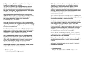 La Regione Lazio negli ultimi anni si è distinta per un progressivo
sviluppo delle proprie Politiche Giovanili.
Tale lavoro si è tradotto in una moltitudine di misure e progetti
a partire dai diritti essenziali sanciti dalla nostra Costituzione
e per abbracciare le nuove frontiere dell’innovazione: scuola, diritto
allo studio, lavoro, cultura, startup d'impresa, servizi, micro e macro
mobilità, arte, e molto, molto altro ancora.
Questa pubblicazione è uno strumento pensato per documentare
e diffondere il lavoro svolto, con approfondimenti delle diverse policy
e interviste a chi le politiche le ha utilizzate, le ha progettate
o ne ha fatto l’oggetto della propria ricerca professionale.
È un lavoro che non si deve fermare.
Grazie agli oltre 16.000.000.000 € tra PNRR e programmazione
nazionale e comunitaria, che come Regione siamo riusciti ad attrarre,
si può continuare – con ancora più forza – a produrre benessere diffuso
e combattere le diseguaglianze.
Sono risorse enormi, e mai viste prima nel Lazio, che rappresentano
un’opportunità straordinaria per rimuovere le barriere economiche,
infrastrutturali e sociali e per offrire ai più giovani, alle famiglie
e alle imprese le migliori condizioni nelle quali vivere.
Con la programmazione europea 2021–2027 infatti la Regione
intende creare nuove opportunità per tutti gli under 35 del Lazio,
replicando progetti e iniziative che hanno ottenuto successo, come
Torno Subito per esempio, ma anche creandone di nuove, perché
investire sui nostri giovani significa far crescere l’economia
e incentivare lo sviluppo di tutto il nostro territorio.
Lavoreremo per continuare a creare opportunità, sviluppo e lavoro:
ma guai a farlo per pochi o soltanto per qualcuno.
— Daniele Leodori
Presidente Vicario della Regione Lazio
Ci descrivono in tanti modi, accostati troppo spesso alla parola
“problema”. E se fossimo, invece, una risorsa su cui investire?
In questi ultimi 5 anni, durante la Giunta guidata da Nicola
Zingaretti, abbiamo provato a fare questo, rivoltando
il punto di vista, disintermediando, condividendo, liberando risorse
ed energie. Abbiamo recuperato fondi inutilizzati, eliminato cavilli
burocratici e innovato per favorire – e non ostacolare –
la partecipazione giovanile.
Nuove iniziative e progetti per rompere la distanza tra le Istituzioni
e la nostra generazione e per sostenere il protagonismo giovanile come
risorsa imprescindibile per il rilancio dei territori.
E la risposta è stata straordinaria nei numeri ma soprattutto nelle
storie: gruppi di ragazze e ragazzi che hanno trasformato centinaia
di idee in progetti, spazi, ostelli, dischi... di cui in questo libro
troverete degli esempi. Abbiamo sostenuto tutto questo con una parola
d’ordine: “discrezione”. Supportando progetti ed esperienze nella loro
autonomia. Fungendo semplicemente da piattaforma generativa.
Ce l’abbiamo messa tutta con la consapevolezza che non sarebbe
mai stato abbastanza e che si può fare ancora meglio.
Grazie a chi ci ha dato fiducia partecipando ai bandi e cogliendo
le opportunità. Grazie a tutta la squadra delle Politiche Giovanili
che in questi anni non è mai risparmiata.
Tutto quello che abbiamo fatto non c’era, ed era nostro dovere farlo.
La traduzione di queste parole la troverete nelle prossime pagine
e sul web.
Questo non è un catalogo, ma un libro che racconta – speriamo –
l’inizio di una storia nuova.
— Lorenzo Sciarretta
Delegato alle Politiche Giovanili della Regione Lazio
 