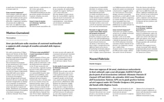 128 129
Ho svolto servizio presso il Dipar-
timento del Turismo di Abu Dhabi
e l’Emirato di Ajman presso Ajman
Holding occupandomi di produzio-
ne di materiale promozionale
per il settore turistico.
Successivamente ho proseguito
la mia attività presso l’Art Council
di Malta e presso il Balletto
di Roma in qualità di digital
content manager. Tornato a Roma
nel 2018, ho seguito le opportunità
disponibili nella nostra regione
e ideato, nel corso di un anno,
il concept di Teverexplora.
Grazie all’opportunità del bando
Itinerario Giovani rivolto agli Enti,
ho potuto intraprendere un dialogo
con le comunità e le amministra-
zioni locali, ideando proposte e con-
tenuti rispondenti ai requisiti del
bando. Attualmente sto terminando
la programmazione di Teverexplora
come project manager, presso
la Riserva Naturale Tevere-Farfa.
BENEFICIARIO
Sono specializzato nella creazione di contenuti multimediali
a supporto delle strategie di vendita aziendali delle imprese
culturali.
“Il Tevere come possibilità”,
ci puoi raccontare il vostro
progetto?
Abbiamo pensato al Tevere come
traccia aggregante per un’offerta
turistica nelle aree interne fuori
Roma, al fine di valorizzare i volti
dei professionisti non organizzati
in rete. È stato un percorso che
ci ha arricchito, scoprendo in prima
persona il valore della nostra terra.
Abbiamo avuto il privilegio
e la responsabilità di gestire signi-
ficative risorse pubbliche, cana-
lizzando le stesse negli obiettivi
prefissati dal nostro progetto.
In particolare, fino a solo due anni
fa non era scontato trovare una
proposta turistica “green” a por-
tata di click nella media Valle del
Tevere. Attraverso il fondo Iti.Gi
abbiamo potuto avviare il recupero
di un immobile dismesso in prossi-
mità della Riserva Naturale Naz-
zano Tevere-Farfa e digitalizzato
così una serie di servizi in grado
di venire incontro alle esigenze dei
consumatori più giovani: mountain
bike, escursioni in canoa, visite,
aperitivi ed iniziative in riva al
fiume, che hanno rappresentato
il core del nuovo Spazio Tevere
Point.
In che modo ti sono state utili
le Politiche Giovanili
del Lazio?
Il grande lavoro di regia svolto dalle
Politiche Giovanili, a mio avviso,
è stato quello di aver fatto convo-
gliare importanti risorse, vincolate
a requisiti specifici: età dei benefi-
ciari, analisi dei bisogni distribuiti
per provincia e abbattimento della
distanza tra istituzione e gruppi
di lavoro. La rivoluzione che più
ci ha coinvolto è stata la velocità
di risposta con cui il dipartimento è
stato in grado di supportare il team
nell’intero processo di realizzazio-
ne, una volta assegnate le risorse.
Ritengo inoltre di grande rilievo
Matteo Carratoni
Teverexplora
su quali siano le priorità dei giova-
ni europei under 25.
Cosa vorresti imparare?
Vorrei spingere sempre più ragazzi
a partecipare attivamente nella so-
cietà civile europea: per fare questo
serve saper comunicare, mettersi
all’ascolto, e organizzare iniziative
che possano fare la differenza.
Sono tutte cose difficili da impa-
rare, ma tramite la campagna ho
potuto lavorare e confrontarmi con
chi ci riesce ogni giorno.
ll percorso fatto con la LYC
e #StandForSomething mi ha dun-
que portato grande arricchimento
in quanto cittadina, ma anche
a livello professionale.
Cosa ti viene in mente
se ti diciamo “politica
generativa”?
Mi viene in mente una politica che
opera sul territorio per valorizzare
la sua comunità, che rende possibili
i progetti che vengono “dal basso”,
e che si mette all’ascolto.
Mi viene dunque in mente una po-
litica che crea possibilità e opportu-
nità, che investe in formazione con
l’obiettivo di creare senso civico
e partecipazione... senza dimenti-
carsi di aiutarci ad allargare
i nostri orizzonti.
Interviste
ed importanza la disponibilità
del fondo, in continua crescita,
per sostenere e sviluppare le attività
imprenditoriali giovanili.
La strada sicuramente ancora è
lunga, ma sapere di poter contare
su tali strumenti genera indubbia-
mente spinta e motivazione in noi
giovani nel rimanere ed investire
nei propri territori, senza essere
costretti ad espatriare nuovamente.
Io ne sono una testimonianza.
Secondo te oggi nel Lazio
si può vivere delle risorse
del proprio territorio?
La risposta dovrebbe essere af-
fermativa, tuttavia non può non
tenere conto dell’interdipendenza
che vi è con i piccoli attori pubblici
locali attivatori di processi,
che hanno a volte interessi iden-
titari, tempi e consapevolezze ben
differenti rispetto ad un lavoro
di marketing territoriale unificato-
re. In tal senso, marketing territo-
riale e sviluppo, vanno di pari passo
con l’alfabetizzazione del personale
dei piccoli comuni verso pratiche di
comunicazione e maggiore apertu-
ra a nuovi processi. È necessario,
dunque, investire in personale
specializzato, avviare uffici di scopo
territoriali con relative competenze,
in costante dialogo con le Universi-
tà per incanalare know-how.
Teverexplora ha rappresentato in-
dubbiamente un clash culturale tra
consapevolezze diverse.
Cosa vorresti imparare?
Vorrei poter non mollare la presa
sul percorso di sviluppo territoriale
avviato nella mia zona.
Facendo i conti con la realtà,
la politica locale dei piccoli comuni
e talvolta la mancanza di visone
che (NON) alimenta le decisioni,
ostacolano di fatto l’operato di noi
giovani, con competenze, entusia-
smo e voglia di fare.
Da parte nostra c’è tutto l’impegno
possibile per farsi strada e alimen-
tare azioni concrete di business.
Poter fare business facendo leva
su processi innovativi culturali
oggi è ancora difficoltoso nelle aree
interne. Applicare modelli già codi-
ficati e vincenti in aree di provincia
dovrebbe essere la regola; vorrei
capire e imparare come fare breccia
in questi sistemi per non rallentare
l’evoluzione del mio territorio e del
mio futuro.
Cosa ti viene in mente
se ti diciamo “politica
generativa”?
Siamo fortunati a vivere in un mo-
mento di cambiamento, sapere che
dall’alto le linee guida stanno evol-
vendo verso azioni volte all’ascolto
delle reali esigenze, nuovi target
da soddisfare con strategie efficaci.
Bisogna guardare alle società più
evolute di noi.
Agevolare l’atterraggio di risorse
europee investendo nella capacità
progettuale delle giovani comunità.
Leggere di politica generativa mi fa
ben sperare per il futuro.
Raccontaci il tuo progetto.
Abbiamo partecipato al bando
Itinerario Giovani per caso e un po’
per gioco, non eravamo assoluta-
mente certi di poter vincere.
BENEFICIARIA
Sono una ragazza di 24 anni, studentessa universitaria
in beni culturali, capo scout del gruppo AGESCI Fondi 2,
faccio parte di un’associazione culturale chiamata Onorato II
Caetani APS dal 2020 e da settembre 2021 sono Presidente
dell’Associazione Naturae APS con la quale gestisco insieme
ad atri ragazzi under 35 l’Ostello Ossigeno a Itri, promosso
dal bando della Regione Lazio.
Tutto è nato dal desiderio di voler
provare a gestire un luogo fatto
di giovani, per giovani.
La nostra associazione è composta
da scout.
Ognuno di noi nel progetto ha
portato le proprie competenze, ve-
niamo tutti da professioni comple-
tamente diverse tra loro...
Abbiamo un’assistente sociale,
Ostello Ossigeno
Noemi Fabrizio
 