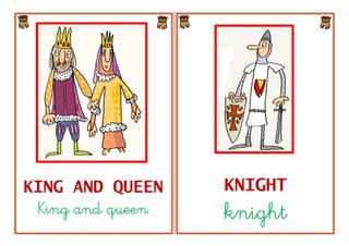 KING AND QUEEN    KNIGHT
 King and queen   knight
 