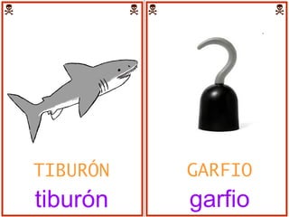 GARFIO garfio TIBURÓN tiburón