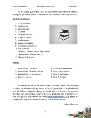 Libro de ingles basico 1 | PDF