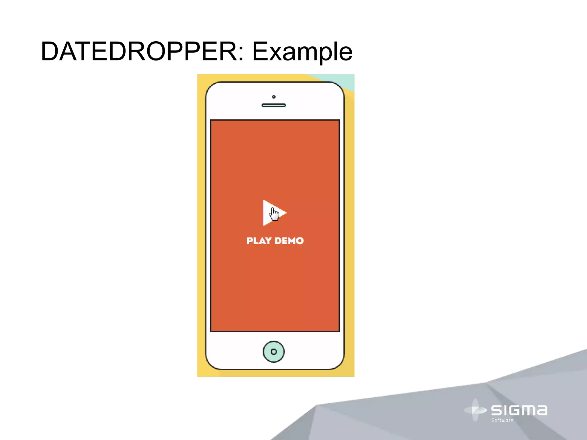 DATEDROPPER: Example
 