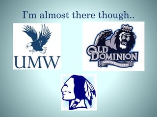 I’m almost there though..
 