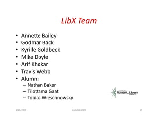LibX 2.0