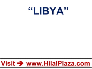 “ LIBYA” 