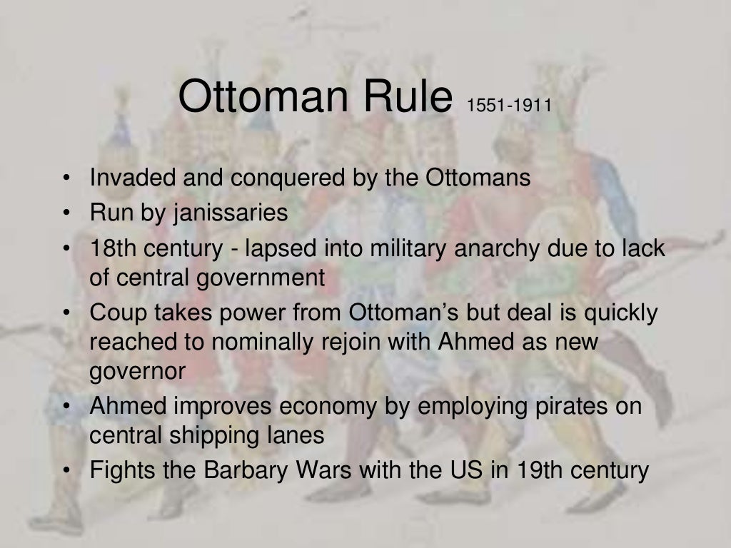 Ottoman Rule 15511911 Invaded and