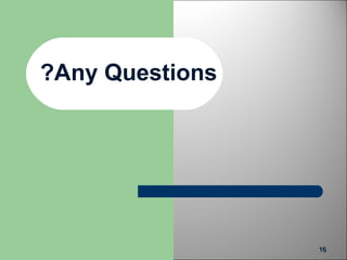 1166 
?Any Questions 
