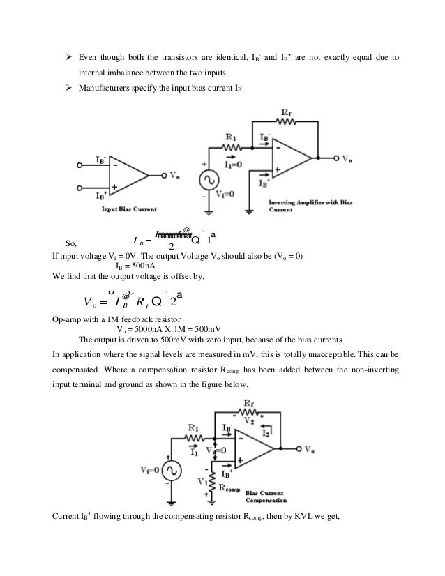 Linear Integrated Circuits LIC!