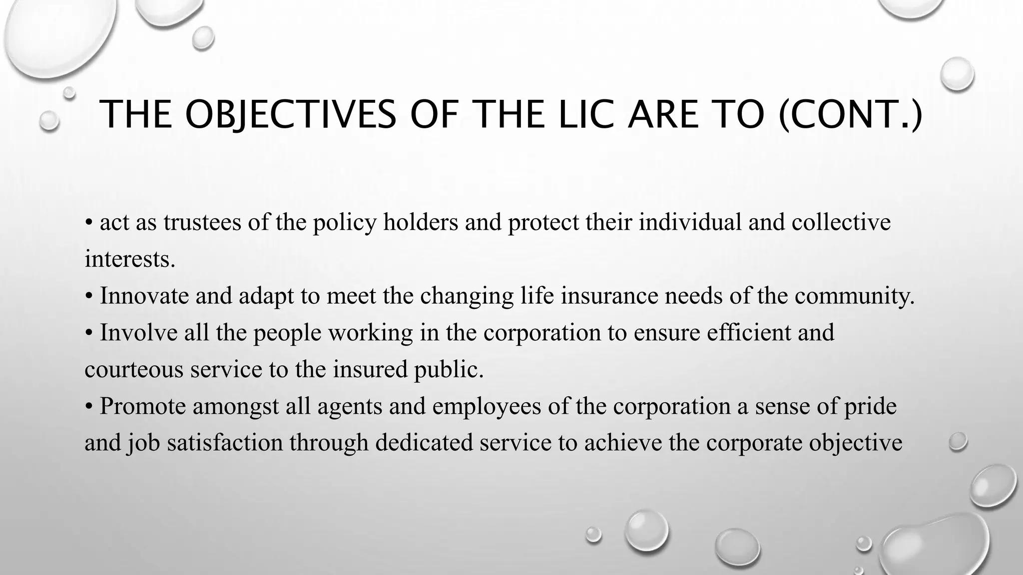 LIC HR POLICIES | PPTX