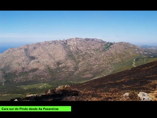 Cara sur do Pindo desde As Paxareiras
 