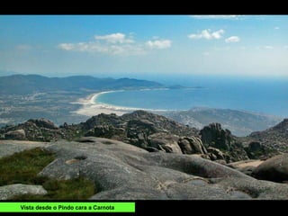 Vista desde o Pindo cara a Carnota
 