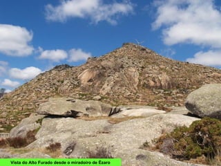 Vista do Alto Furado desde o miradoiro de Ézaro
 