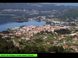 Esteiro do Verdugo e Arcade desde a Peneda
 