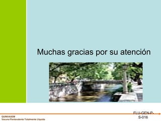 FLU-GEN-P-S-016  Muchas gracias por su atención 