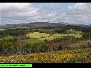 Vista sur da serra do Careón
 