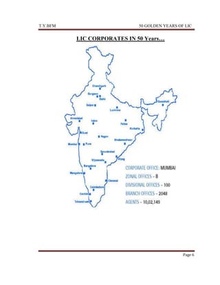 T.Y.BFM

50 GOLDEN YEARS OF LIC

LIC CORPORATES IN 50 Years…

Page 6

 