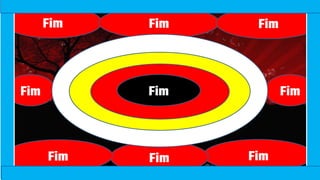 “Mas tu, quando orares, entra no teu aposento e, fechando a tua porta,
ora a teu Pai, que vê o que está oculto; e teu Pai, que vê o que está
oculto, te recompensará.” (Mt 6.6)
❶Jesus falou isso para proibir a ostentação e a hipocrisia, não significa
que Deus só aceita oração em secreto.
❷A oração num lugar secreto em uma das dependências da
residência, sem a comunhão com Deus, tampouco tem a aprovação do
Senhor.
Fim Fim Fim
Fim
Fim
Fim
Fim
Fim Fim
 