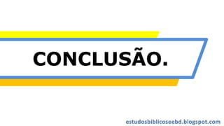 CONCLUSÃO.
 