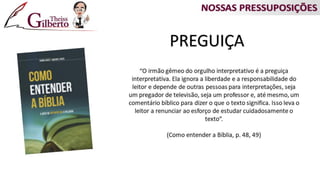 Lição 06 -  Por que a interpretação é necessária?