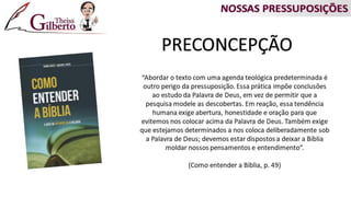 Lição 06 -  Por que a interpretação é necessária?