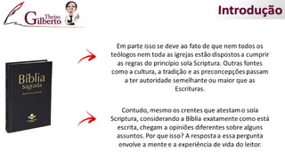 Lição 06 -  Por que a interpretação é necessária?