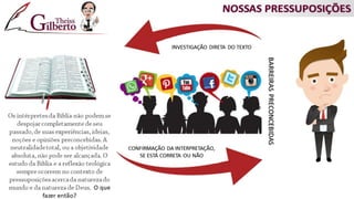 Lição 06 -  Por que a interpretação é necessária?