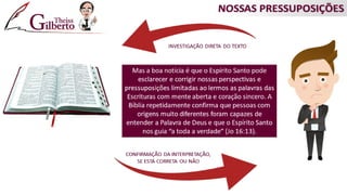 Lição 06 -  Por que a interpretação é necessária?