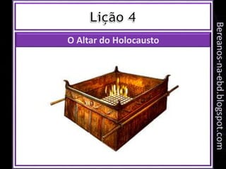 O Altar do Holocausto
 