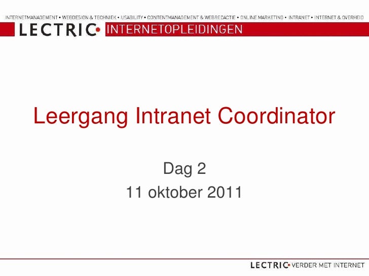 cursus coordinator