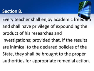 Code Of Ethics For Professional Teacher Code Of Ethics For Professional Teacher