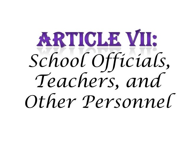 Code Of Ethics For Professional Teacher