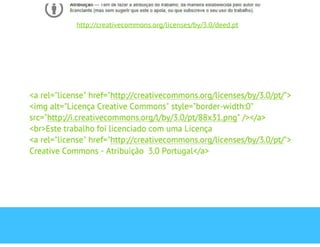 Licencas Creative Commons