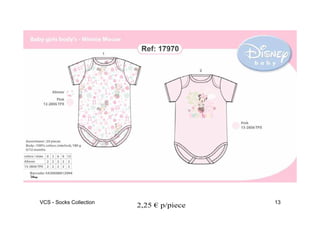VCS - Socks Collection                    13
                         2,25 € p/piece
 