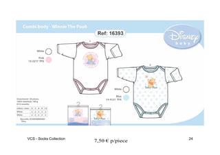 VCS - Socks Collection                    24
                         7,50 € p/piece
 
