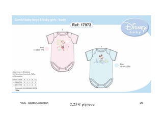 VCS - Socks Collection                    26
                         2,25 € p/piece
 