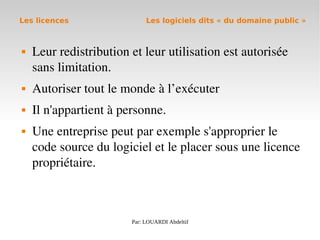 Les licences