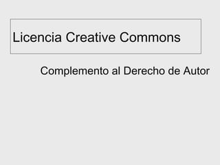 Licencia Creative Commons
Complemento al Derecho de Autor

 
