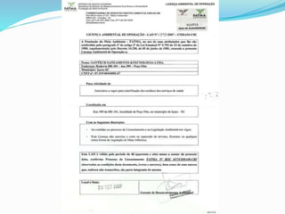 Licenciamento ambiental