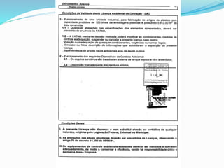Licenciamento ambiental