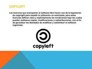 Las licencias de software establece entre otras la cesión de varios programas informáticos al usuario, la duración de la garantía, los compromisos del vendedor al usuario, la validez geográfica de diversas clausulas y los límites de responsabilidad del fabricante.Elementos objetivos de una licencia de softwarePlazoEl plazo determina la duración en el tiempo durante la cual se mantienen vigentes los términos y condiciones establecidos en licencia. Las licencias en base a sus plazos se pueden clasificar en: Licencias con plazo específico.