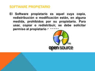 GPLLa Licencia Pública General GNU es la licencia que acompaña los paquetes distribuidos por el Proyecto GNU, más una gran variedad de software que incluye el núcleo del sistema operativo Linux. La formulación de GPL es tal que en vez de limitar la distribución del software que protege, llega hasta impedir que este software sea integrado en software propietario.