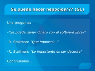 Licencias importantes 