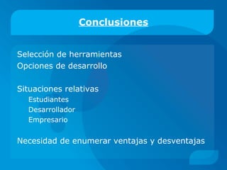 Conclusiones 