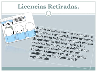 Licencias Retiradas.

 