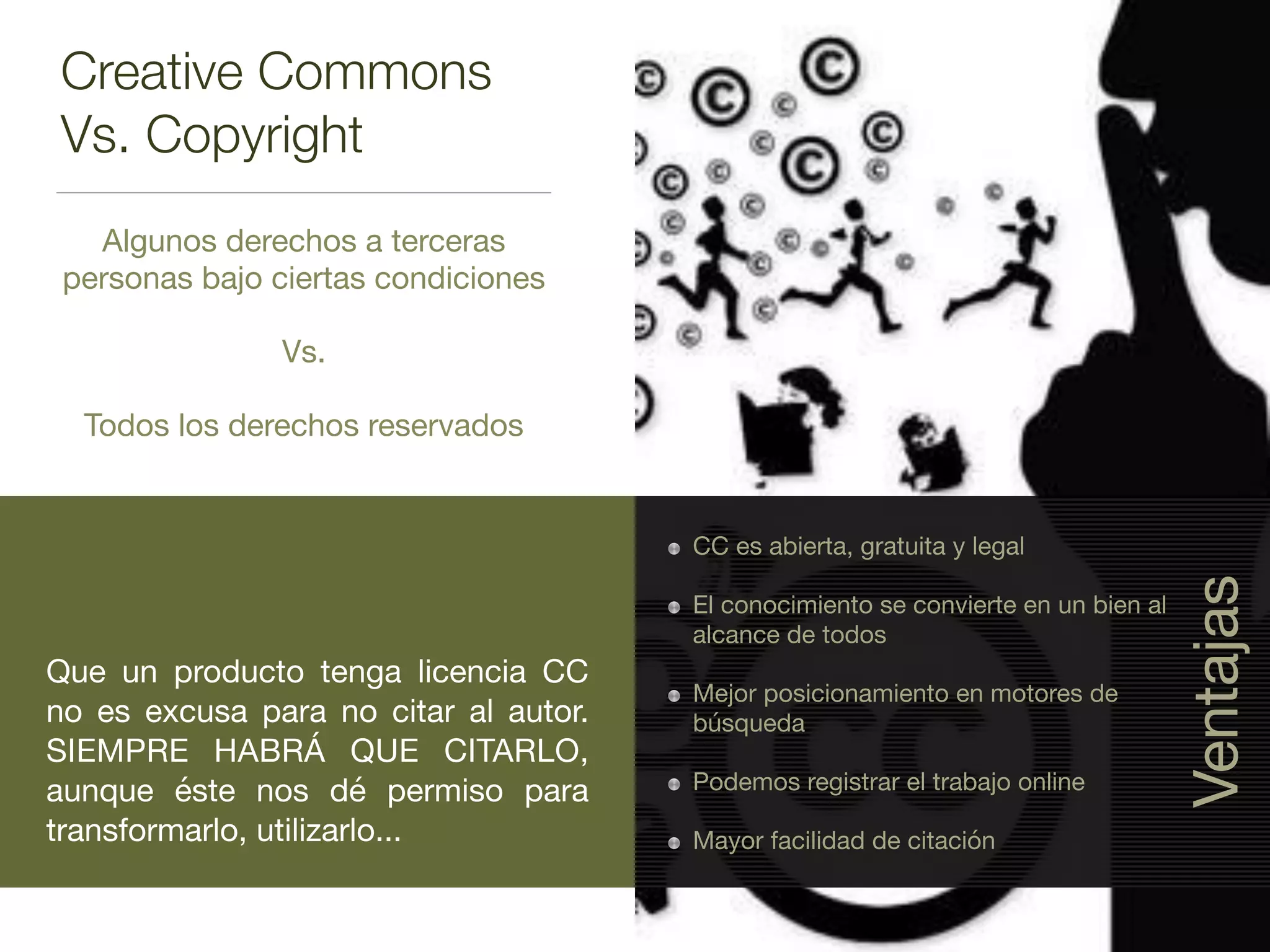 Derechos de autor: Licencias Creative Commons | PDF